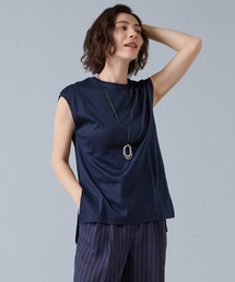 Liesse（リエス）の「ベーシックノースリーブトップス（Tシャツ/カットソー）」