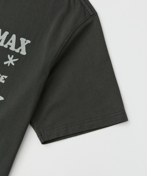 RAIMENT(レイメント)の「ピースピグメントプリント半袖Tシャツ_チャコール(Tシャツ/カットソー・メンズ・その他・SMALL/MEDIUM/LARGE)」の7枚目の写真