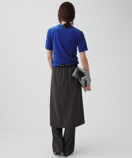PROTAGONISTA(プロタゴニスタ)の「【PROTAGONISTA】レイヤードパンツ(その他パンツ・レディース・チャコール/ブラック・フリー)」の19枚目の写真