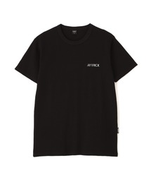 《WEB&DEPOT限定》WAFFLE CREW  LOGO T-SHIRT / 半袖 ワッフル クルーネック ロゴ Tシャツ / AVIREX / アヴィレックス