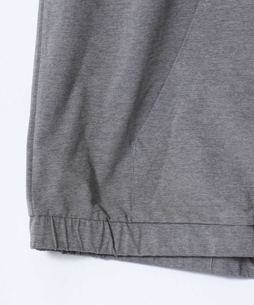 SITRY(シトリー)の「High Function Zip Hoodie/オーバーサイズ マルチファンクション ストレッチ 吸水速乾 UVカット パーカー ジップパーカー フーディー セットアップ対応(パーカー・メンズ・チャコール/グレー/オフホワイト/ブラック/カーキ・M/L/LL)」の12枚目の写真