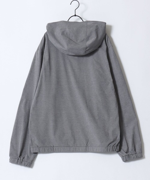 SITRY(シトリー)の「High Function Zip Hoodie/オーバーサイズ マルチファンクション ストレッチ 吸水速乾 UVカット パーカー ジップパーカー フーディー セットアップ対応(パーカー・メンズ・チャコール/グレー/オフホワイト/ブラック/カーキ・M/L/LL)」の17枚目の写真