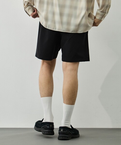 CITY COUNTRY CITY（シティーカントリーシティー）の「【CITY COUNTRY CITY/シティカントリーシティ】EMBROIDERD LOGO STRECH  NYLON EASY  SHORTS（その他パンツ・メンズ・ブラック/イエロー/ブルー・L）」の6枚目の写真