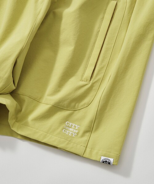 CITY COUNTRY CITY（シティーカントリーシティー）の「【CITY COUNTRY CITY/シティカントリーシティ】EMBROIDERD LOGO STRECH  NYLON EASY  SHORTS（その他パンツ・メンズ・ブラック/イエロー/ブルー・L）」の16枚目の写真