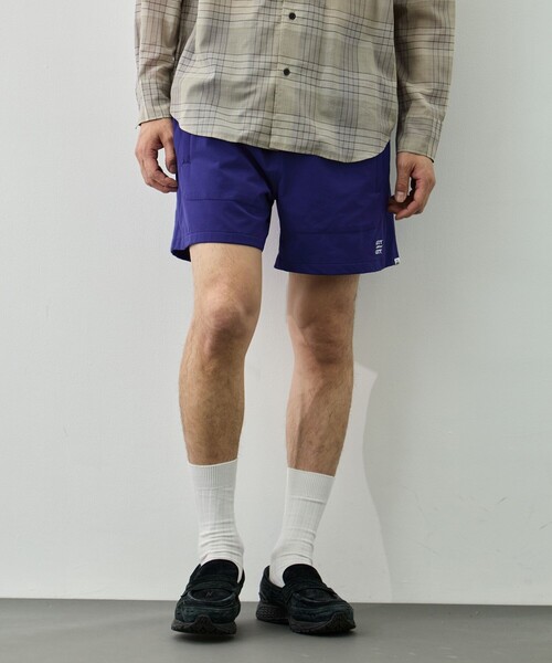 CITY COUNTRY CITY（シティーカントリーシティー）の「【CITY COUNTRY CITY/シティカントリーシティ】EMBROIDERD LOGO STRECH  NYLON EASY  SHORTS（その他パンツ・メンズ・ブラック/イエロー/ブルー・L）」の18枚目の写真