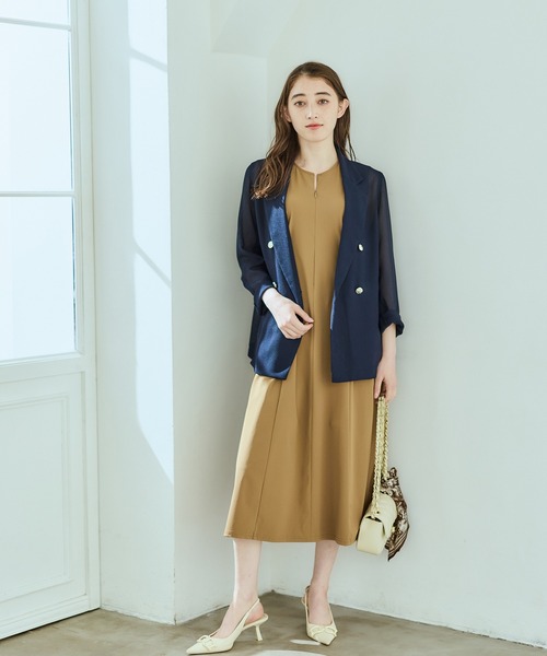 12Twelve Agenda(トゥエルブ アジェンダ)の「UVカットサイドベルトテントワンピース(ワンピース・レディース・ブラウン/ブラック/カーキ・M)」の12枚目の写真
