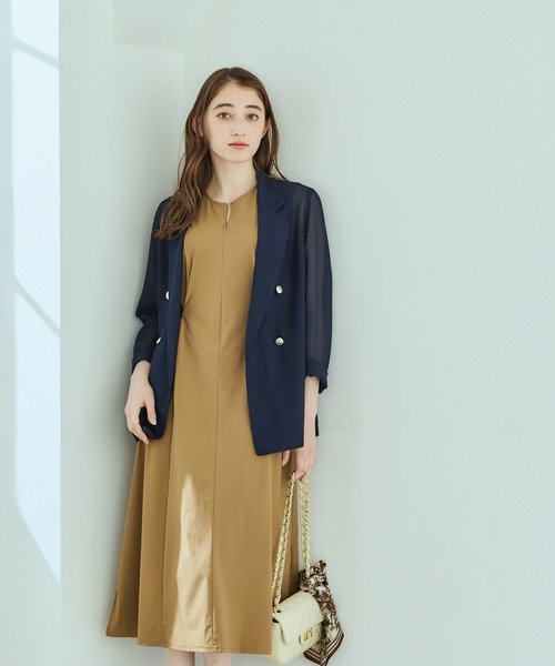 12Twelve Agenda(トゥエルブ アジェンダ)の「UVカットサイドベルトテントワンピース(ワンピース・レディース・ブラウン/ブラック/カーキ・M)」の11枚目の写真