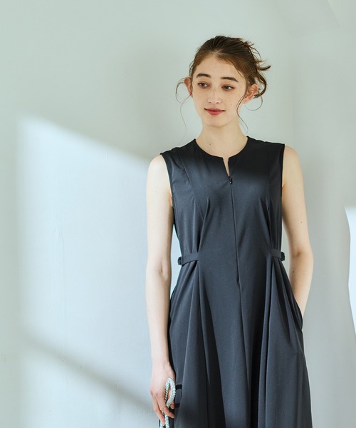 12Twelve Agenda(トゥエルブ アジェンダ)の「UVカットサイドベルトテントワンピース(ワンピース・レディース・ブラウン/ブラック/カーキ・M)」の20枚目の写真