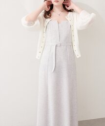 natural couture | フロントスリットキャミワンピース(ワンピース)