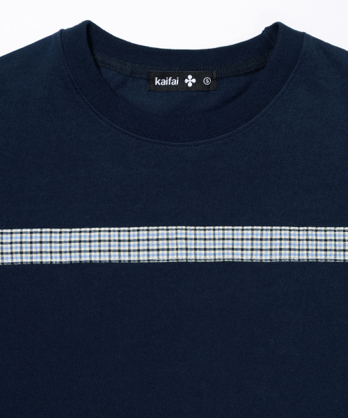 kaifai(カイファイ)の「クラウドテープ 半袖Tシャツ (ネイビー) K26QB230(Tシャツ/カットソー・レディース・その他・SMALL/MEDIUM)」の6枚目の写真