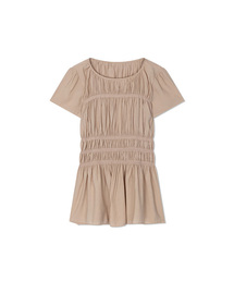 SHIRRING BLOUSE (3color)
