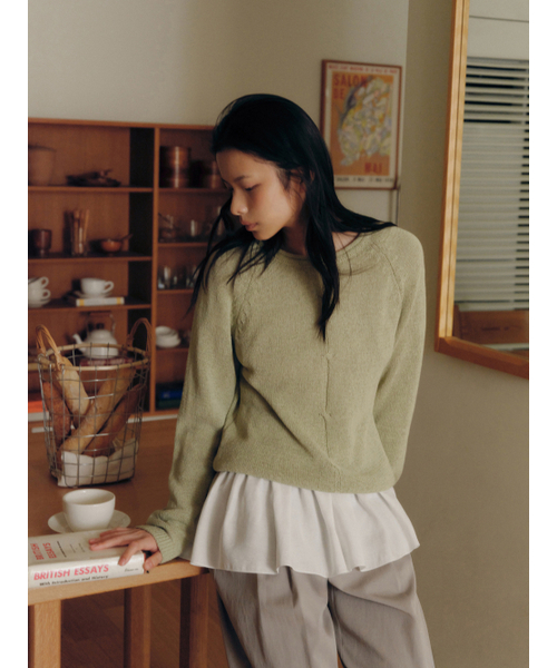 Yuje(ユジェ)の「SHIRRING BLOUSE (3color)(シャツ/ブラウス・レディース・ピンクベージュ/ブラック/ホワイト・FREE)」の18枚目の写真