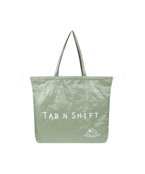 TAB N SHIFT(タブアンドシフト)の「UDC Eco Bag(エコバッグ/サブバッグ・レディース・ホワイト/ライラック/オリーブ/シルバー/チャコールグレー・FREE)」の1枚目の写真