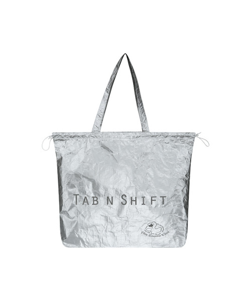 TAB N SHIFT(タブアンドシフト)の「UDC Eco Bag(エコバッグ/サブバッグ・レディース・ホワイト/ライラック/オリーブ/シルバー/チャコールグレー・FREE)」の5枚目の写真