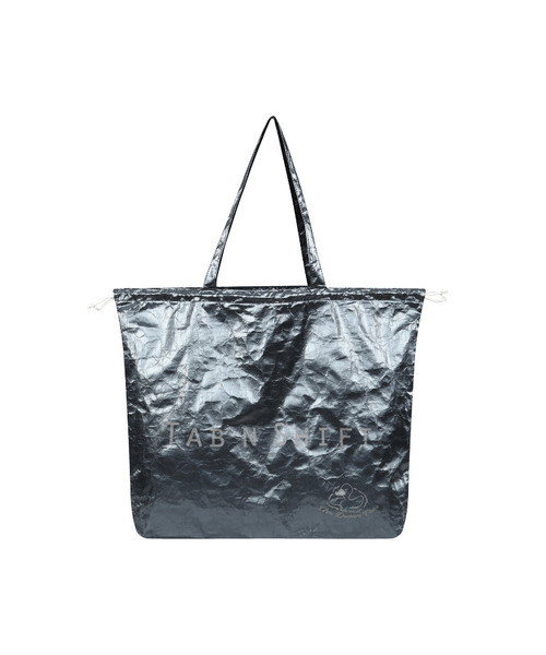 TAB N SHIFT(タブアンドシフト)の「UDC Eco Bag(エコバッグ/サブバッグ・レディース・ホワイト/ライラック/オリーブ/シルバー/チャコールグレー・FREE)」の3枚目の写真