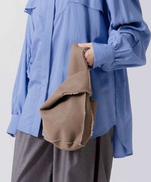 「WHYTO. / ホワイト」reversible boa bag