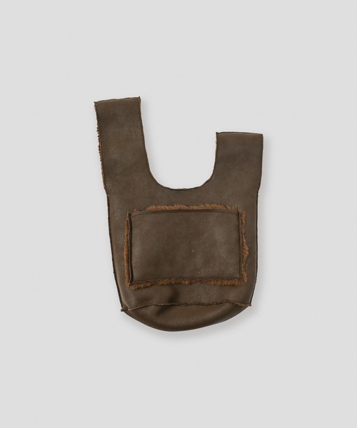 WHYTO.(ホワイト)の「「WHYTO. / ホワイト」reversible boa bag(トートバッグ・レディース・オフホワイト/ベージュ/ブラウン・FREE)」の19枚目の写真