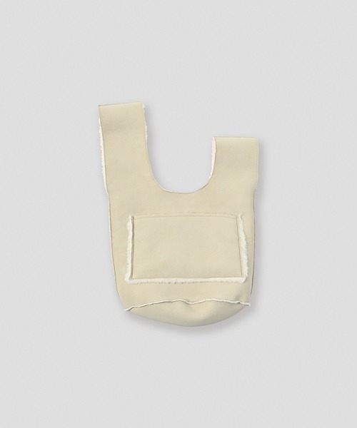 WHYTO.(ホワイト)の「「WHYTO. / ホワイト」reversible boa bag(トートバッグ・レディース・オフホワイト/ベージュ/ブラウン・FREE)」の21枚目の写真
