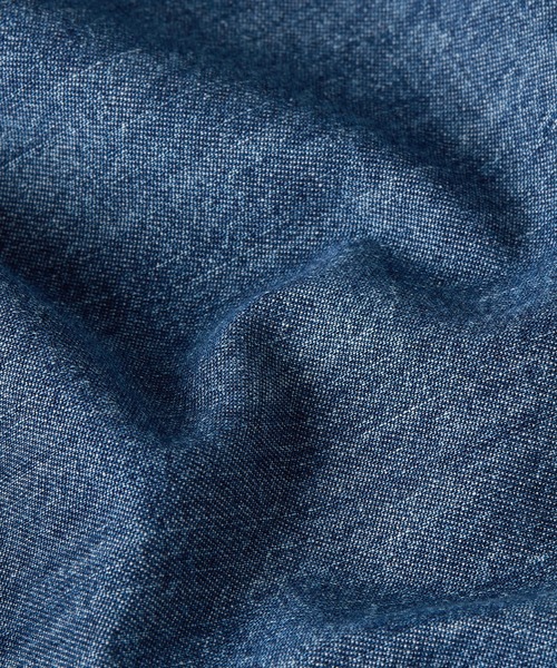 G-STAR(ジースター)の「DAKOTA REGULAR SHIRT/ヴィンテージライククラシックディテールデニムシャツ(シャツ/ブラウス・メンズ・インディゴブルー・SMALL/MEDIUM/LARGE/X-LARGE/X-SMALL)」の2枚目の写真