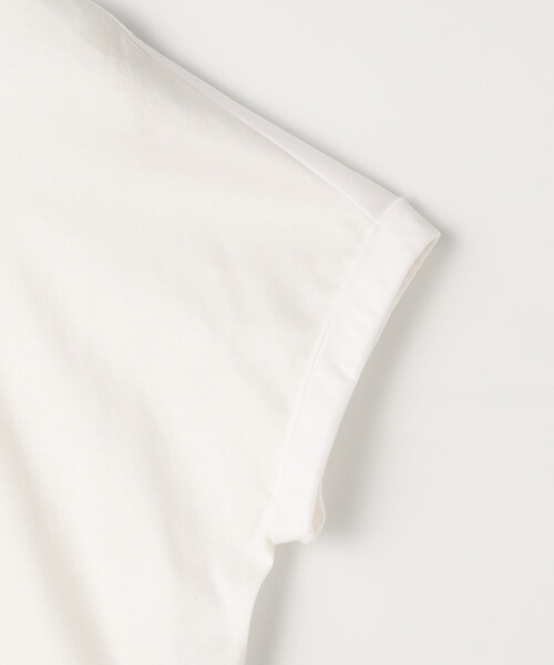 K.T KIYOKO TAKASE（キヨコタカセ）の「〔 TALLサイズ 〕 コットンスムース パールTシャツ（Tシャツ/カットソー・レディース・ミント/トップグレー/ブラウン・15号）」の7枚目の写真