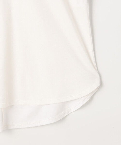 K.T KIYOKO TAKASE（キヨコタカセ）の「〔 TALLサイズ 〕 コットンスムース パールTシャツ（Tシャツ/カットソー・レディース・ミント/トップグレー/ブラウン・15号）」の8枚目の写真