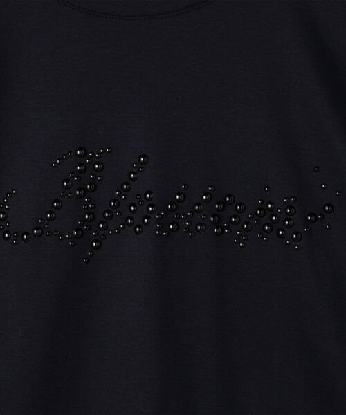 K.T KIYOKO TAKASE（キヨコタカセ）の「〔 TALLサイズ 〕 コットンスムース パールTシャツ（Tシャツ/カットソー・レディース・ミント/トップグレー/ブラウン・15号）」の12枚目の写真