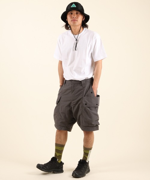 ムラサキスポーツ(ムラサキスポーツ)の「【ムラサキスポーツ限定】DEARLAUREL/ディアローレル ハーフパンツ ショートパンツ -LOM-VERSATILE SHORTS【Hiroshi Nozawa design】 DL26S-3309(その他パンツ・メンズ・ブラック/グレー・L/M)」の15枚目の写真