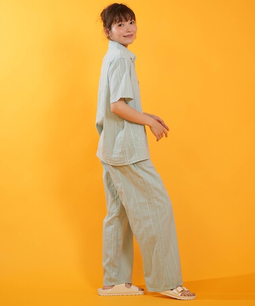 Hula Lani(フララニ)の「HULALANI/フララニ レディース 半袖 シャツ ワンポイント 263HU2SH097(シャツ/ブラウス・レディース・ホワイト/ピンク/ブルー・FREE)」の16枚目の写真