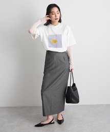 ストライプスカート