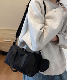 【 Port / ポート 】 ポーチ付き 2WAY ミニボストンバッグ #