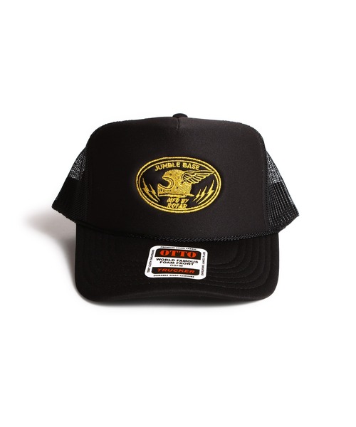 ROTAR(ローター)の「JUMBLE BASE Mesh CAP(キャップ・メンズ・イエロー×ブラック/ネイビー/チャコールグレー/ブラック・FREE)」の9枚目の写真