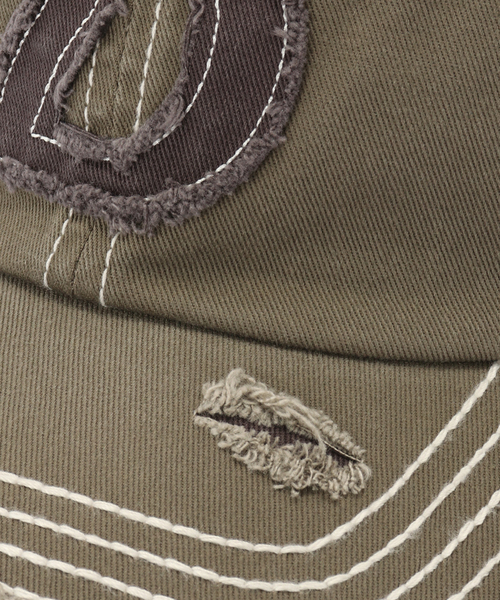 DIME（ダイム）の「DIME / ダイム WAVY D LOW PRO CAP（キャップ・メンズ・カーキ・FREE）」の4枚目の写真
