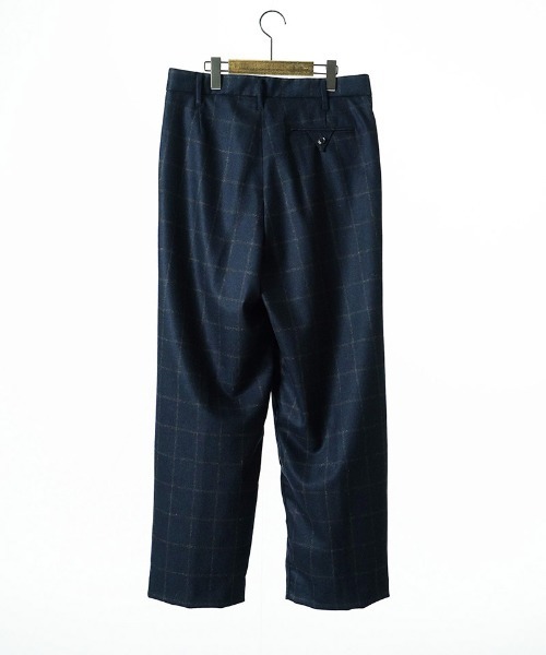 EGO TRIPPING(エゴトリッピング)の「mp15254-WOOLBASTE TROUSERS windowpane ウールパンツ(626753)(その他パンツ・メンズ・グレー系その他/ネイビー系・29/31/33)」の6枚目の写真