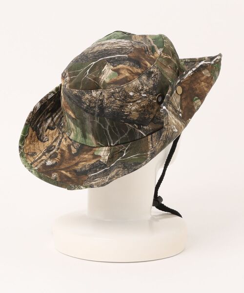 newhattan（ニューハッタン）の「カシュネ cache nez / NEWHATTAN REALTREE CAMO SAFARI HAT（ハット・レディース・グリーン・FREE）」の2枚目の写真