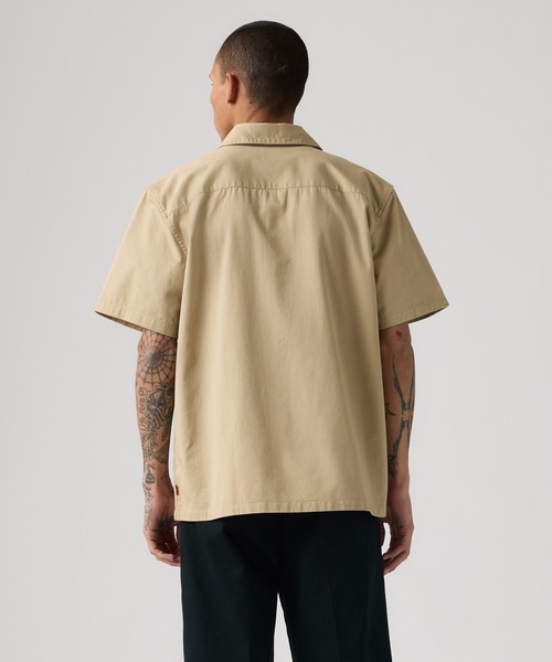 Levi's（リーバイス）の「Levi's/リーバイス WORKWEAR ショートスリーブ ワーカーシャツ（シャツ/ブラウス・メンズ・ベージュ・S/M/L）」の3枚目の写真