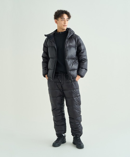 NANGA（ナンガ）の「MOUNTAIN LODGE DOWN HOODIE JACKET/マウンテンロッジダウンフーディージャケット（ダウンジャケット/コート・メンズ・オリーブ/モカ/ブラック/ミント・XL/L/M/S）」の7枚目の写真