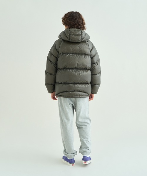NANGA（ナンガ）の「MOUNTAIN LODGE DOWN HOODIE JACKET/マウンテンロッジダウンフーディージャケット（ダウンジャケット/コート・メンズ・オリーブ/モカ/ブラック/ミント・XL/L/M/S）」の16枚目の写真
