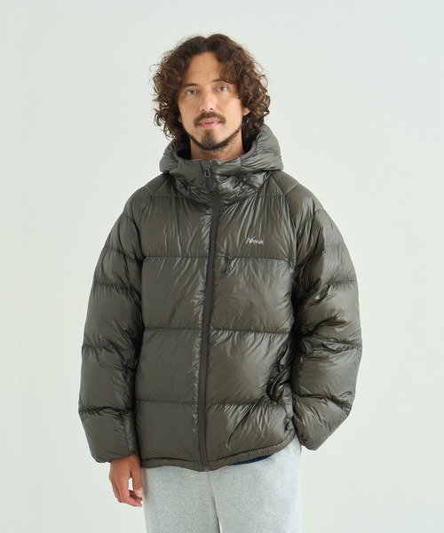 NANGA（ナンガ）の「MOUNTAIN LODGE DOWN HOODIE JACKET/マウンテンロッジダウンフーディージャケット（ダウンジャケット/コート・メンズ・オリーブ/モカ/ブラック/ミント・XL/L/M/S）」の12枚目の写真