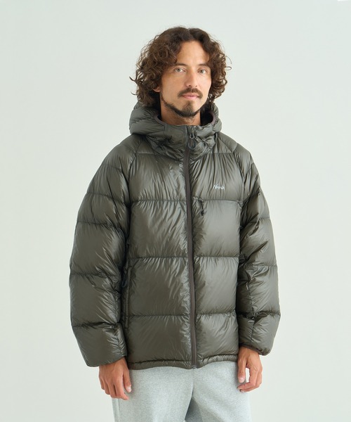 NANGA（ナンガ）の「MOUNTAIN LODGE DOWN HOODIE JACKET/マウンテンロッジダウンフーディージャケット（ダウンジャケット/コート・メンズ・オリーブ/モカ/ブラック/ミント・XL/L/M/S）」の18枚目の写真