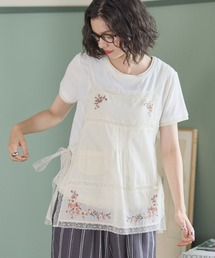 niko and... | エプロン刺繍キャミソール(シャツ/ブラウス)