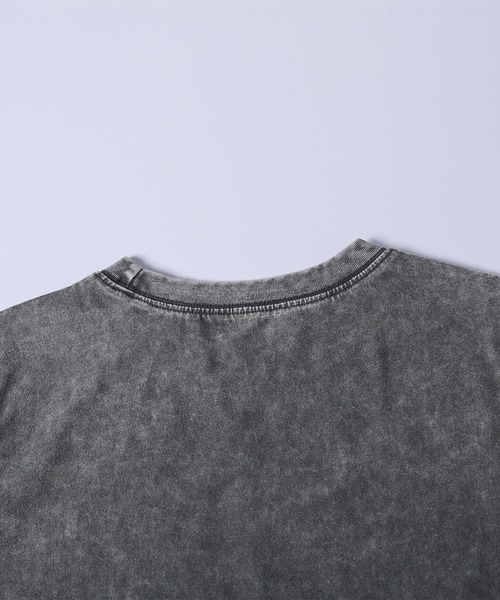 AMELY(エミリー)の「ヴィンテージライク ロゴプリント Tシャツ(Tシャツ/カットソー・レディース・ホワイト/ブラック系/ベージュ/ピンク・フリー)」の11枚目の写真