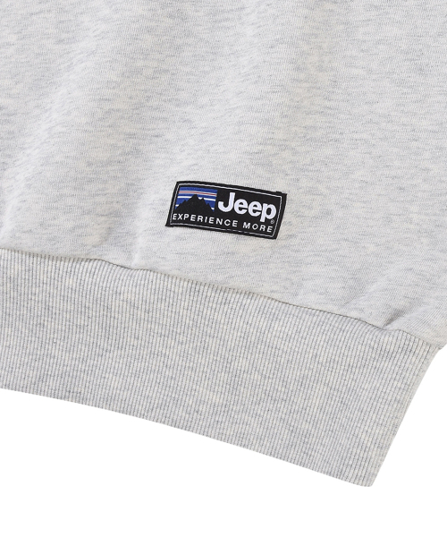 JEEP（ジープ）の「[360g] M-Logo ハーフジップスウェット (JR5TSU838MR)（スウェット・レディース・その他・SMALL/MEDIUM/LARGE/X-LARGE/2XL）」の8枚目の写真