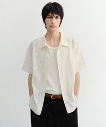 HOLIDAY JACQUARD SHIRT_UNISEX_UDSH6B122_CREAM JACQUARD