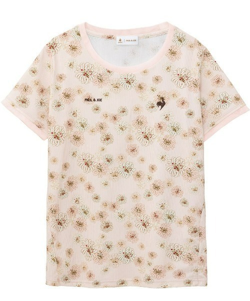 le coq sportif(ルコックスポルティフ)の「ルコックスポルティフ【PAUL&JOEコラボ】総柄半袖Tシャツ(Tシャツ/カットソー・レディース・ピンク/ホワイト・L/M/S/XL)」の15枚目の写真
