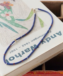 Akashic Tree（アカシックツリー）の「Akashic Tree / アカシックツリー BRACELET＆NECKLACE ブレスレット&ネックレス ラピスラズリー ジャスパー シルバービーズ 天然石 ハンドメイド メンズ レディース 秋 秋服 2026年秋冬（ネックレス）」