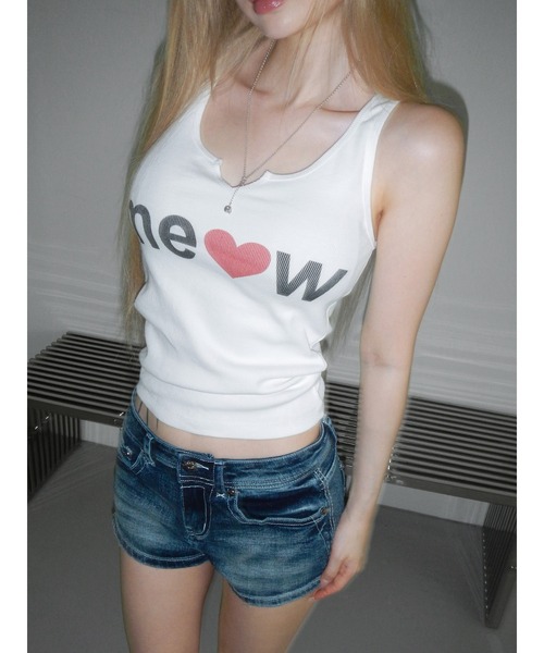 THEAIRTOWN（ジエアタウン）の「blue wave chrome denim shorts（デニムパンツ・レディース・ブルー・SMALL/MEDIUM）」の16枚目の写真