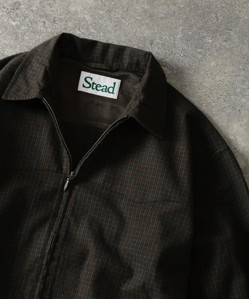 JOURNAL STANDARD J.S HOMESTEAD(ジャーナルスタンダードホームステッド)の「Stead / ブリット チェック ジップ アップ シャツ(シャツ/ブラウス・メンズ・ブラウン系その他/ブラウン/ベージュ・MEDIUM/LARGE)」の6枚目の写真