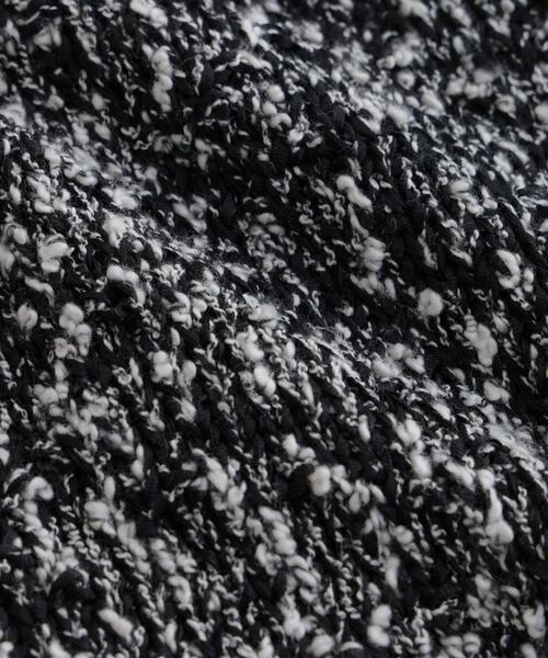NANO universe（ナノユニバース）の「ミックスヤーンニットタンク（タンクトップ・レディース・ライトベージュ/レッド系その他3/ブラック・FREE）」の17枚目の写真