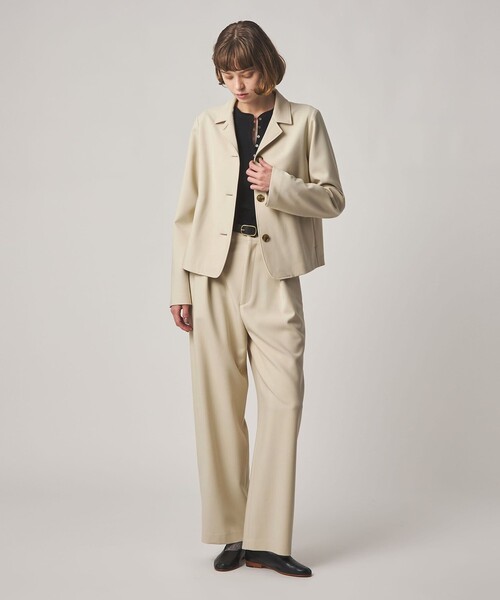 Steven Alan(スティーブンアラン)の「<Steven Alan>ダブルクロス シャツジャケット(テーラードジャケット・レディース・ブラック/ナチュラル・S/M)」の17枚目の写真