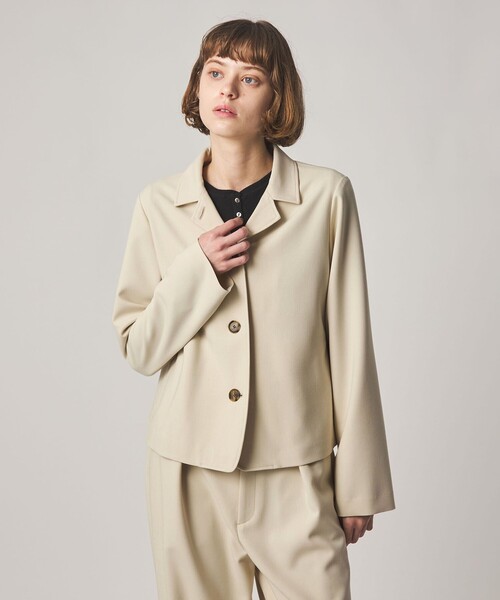 Steven Alan(スティーブンアラン)の「<Steven Alan>ダブルクロス シャツジャケット(テーラードジャケット・レディース・ブラック/ナチュラル・S/M)」の18枚目の写真